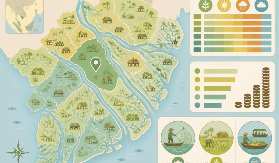 découvrez long an et les provinces sauvages du bas delta du mékong, où la vie rurale authentique reprend ses droits au cœur d'un paysage naturel préservé.