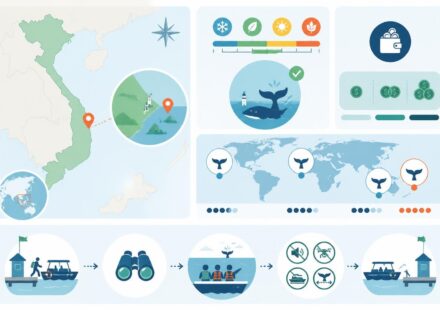 découvrez l'observation des baleines à đề gi, bình định, le seul site officiellement documenté de whale watching au vietnam. une expérience unique pour les amoureux de la nature et des cétacés.