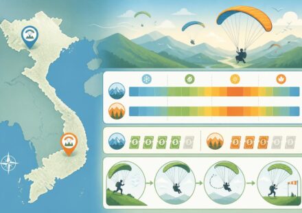 découvrez les meilleurs spots de parapente au vietnam, de đà lạt à mù căng chải, pour une expérience inoubliable au-dessus des paysages époustouflants du pays du ciel.