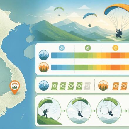 Parapente au Vietnam : Đà Lạt, Mù Cặng Chải — les meilleurs spots pour voir le pays du ciel découvrez les meilleurs spots de parapente au vietnam, de đà lạt à mù căng chải, pour une expérience inoubliable au-dessus des paysages époustouflants du pays du ciel.