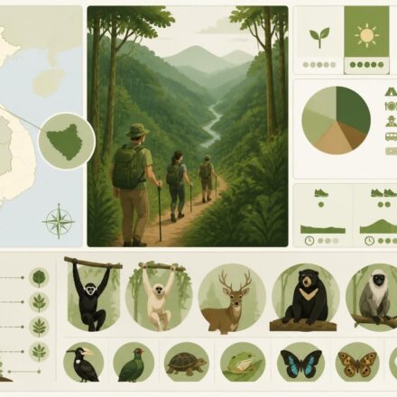 découvrez la randonnée dans la réserve de pù mát à nghệ an, une forêt primaire préservée du nord-centre du vietnam, célèbre pour ses gibbons et sa biodiversité exceptionnelle.