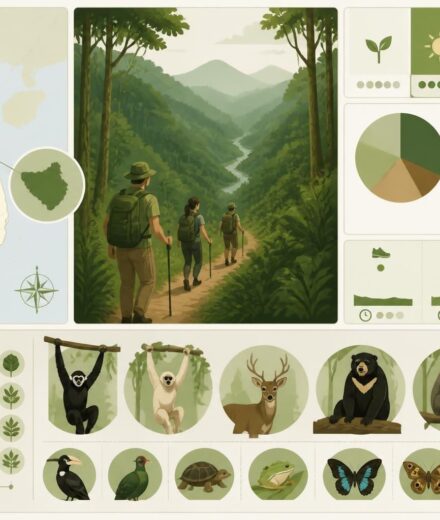 Randonnée dans la réserve de Pù Mát (Nghệ An) : la forêt primaire du Nord-Centre et ses gibbons découvrez la randonnée dans la réserve de pù mát à nghệ an, une forêt primaire préservée du nord-centre du vietnam, célèbre pour ses gibbons et sa biodiversité exceptionnelle.