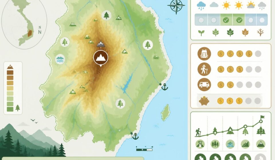 partez en trek au chư yang sin à đắk lắk, le deuxième plus haut sommet du sud du vietnam, une aventure unique hors des sentiers battus et loin de tout radar.