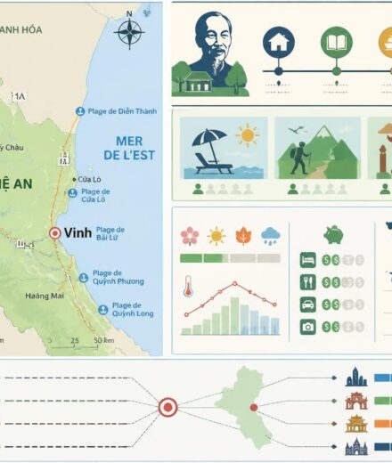 Vinh et la côte de Nghệ An : le berceau de Hô Chi Minh et ses plages sans touristes découvrez vinh et la côte de nghệ an, berceau de hô chi minh, avec ses plages préservées et authentiques, loin de l'agitation touristique.