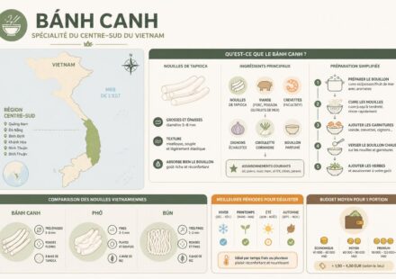 Bánh canh : les gros nouilles de tapioca du Centre-Sud que les voyageurs oublient de commander découvrez bánh canh, les larges nouilles de tapioca typiques du centre-sud du vietnam, un plat savoureux que les voyageurs ont souvent tendance à oublier de commander.