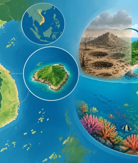 Con Cỏ, l’île sentinelle de Quảng Trị : autrefois sous les bombes, aujourd’hui refuge de tortues et de coraux découvrez con cỏ, île sentinelle de quảng trị : autrefois ravagée par les bombes, elle abrite aujourd’hui des tortues et des récifs coralliens.