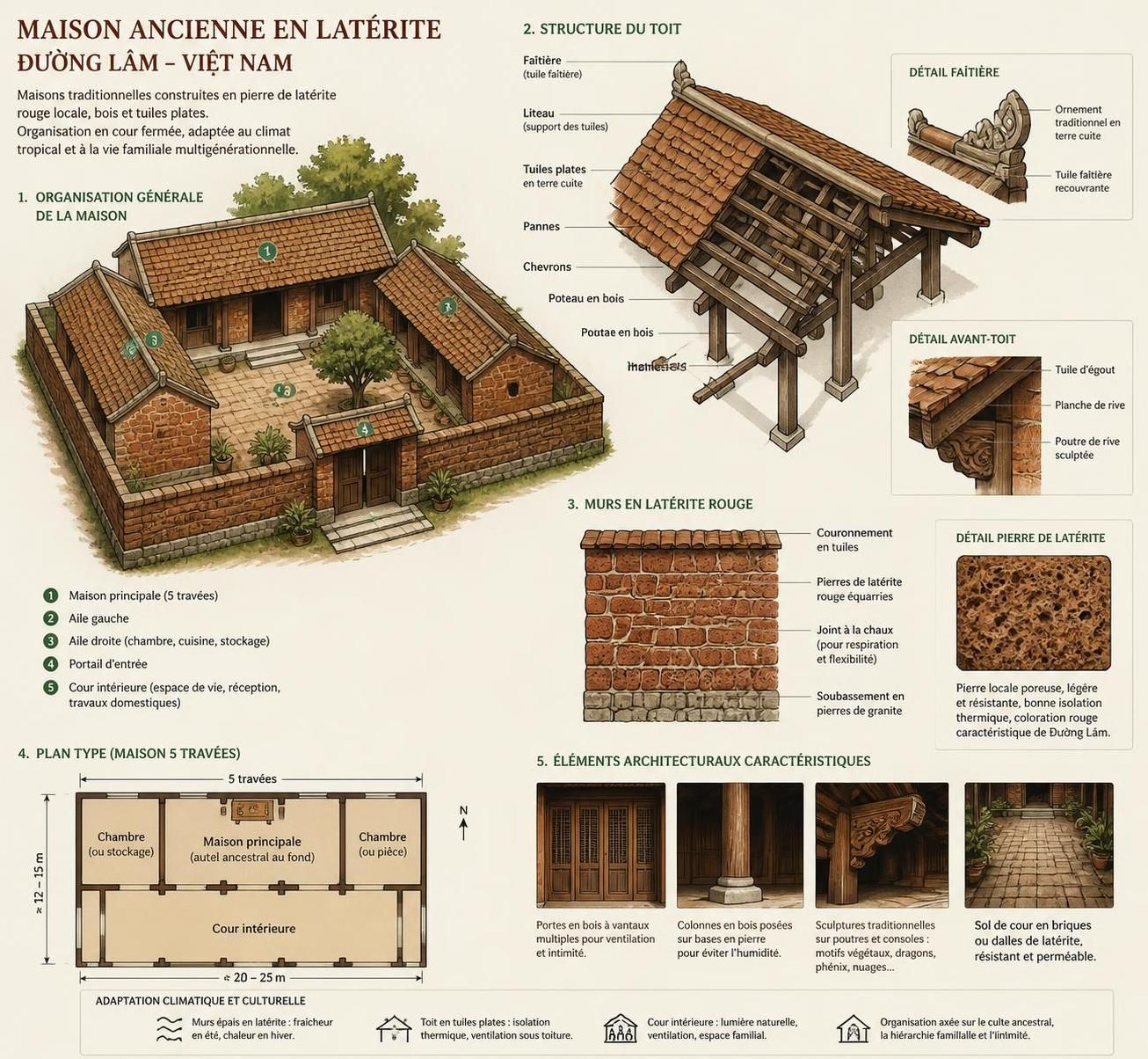 découvrez đường lâm, le seul village en pierre de latérite du vietnam, une véritable fenêtre sur le xe siècle, situé à hà nội. plongez dans l'histoire et le charme authentique d'un patrimoine unique.