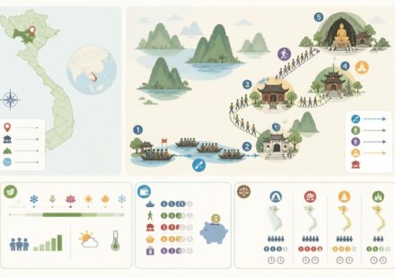La pagode Hương (Grotte des Parfums) : le grand pèlerinage du printemps entre lacs, karsts et foule de dévots découvrez la pagode hương, lieu de pèlerinage emblématique du printemps au vietnam, entre paisibles lacs, formations karstiques impressionnantes et une foule de dévots en quête de spiritualité.