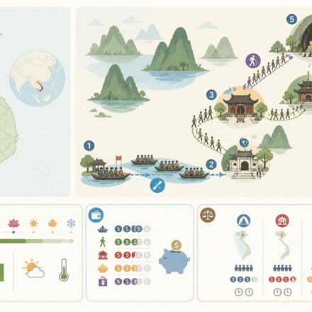La pagode Hương (Grotte des Parfums) : le grand pèlerinage du printemps entre lacs, karsts et foule de dévots découvrez la pagode hương, lieu de pèlerinage emblématique du printemps au vietnam, entre paisibles lacs, formations karstiques impressionnantes et une foule de dévots en quête de spiritualité.
