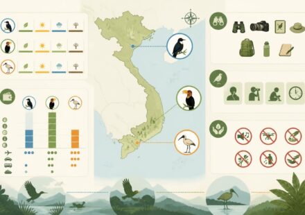 Observer les oiseaux au Vietnam : Van Long, Cát Tiên, Bà Bể — les sites que les ornithologues gardent pour eux découvrez les meilleurs sites d'observation des oiseaux au vietnam, comme van long, cát tiên et bà bể, des lieux secrets prisés par les ornithologues pour une expérience unique en pleine nature.