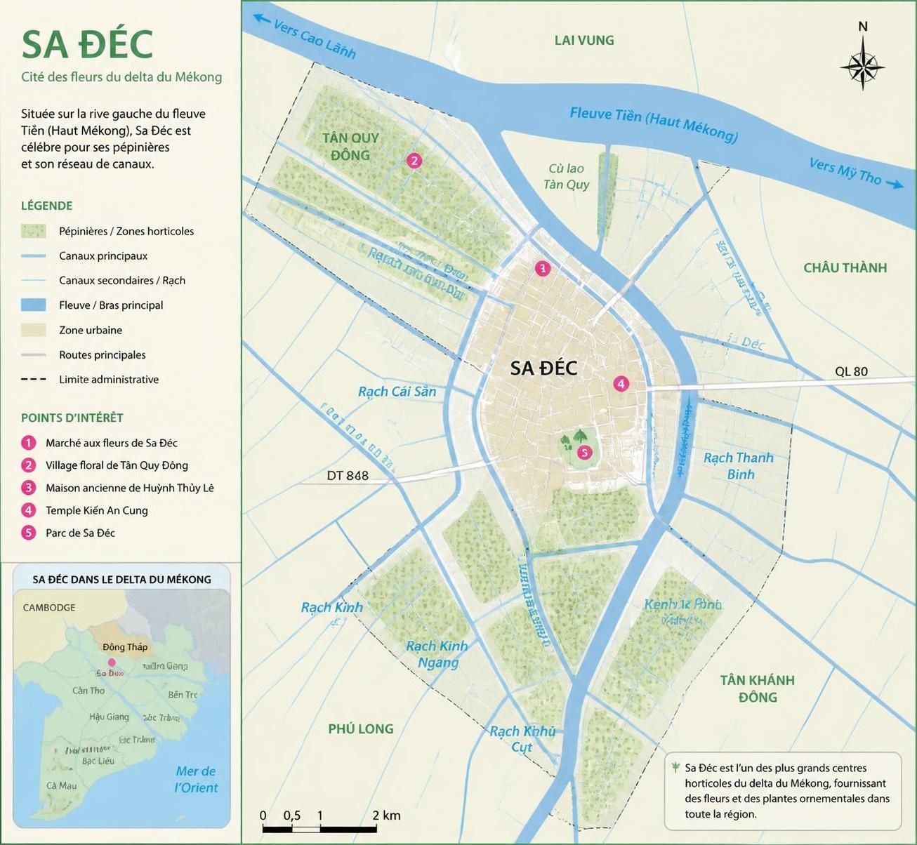découvrez sa đéc, la charmante ville-jardin de đồng tháp, célèbre pour ses bougainvillées éclatantes et la maison qui a inspiré l'écrivaine marguerite duras.