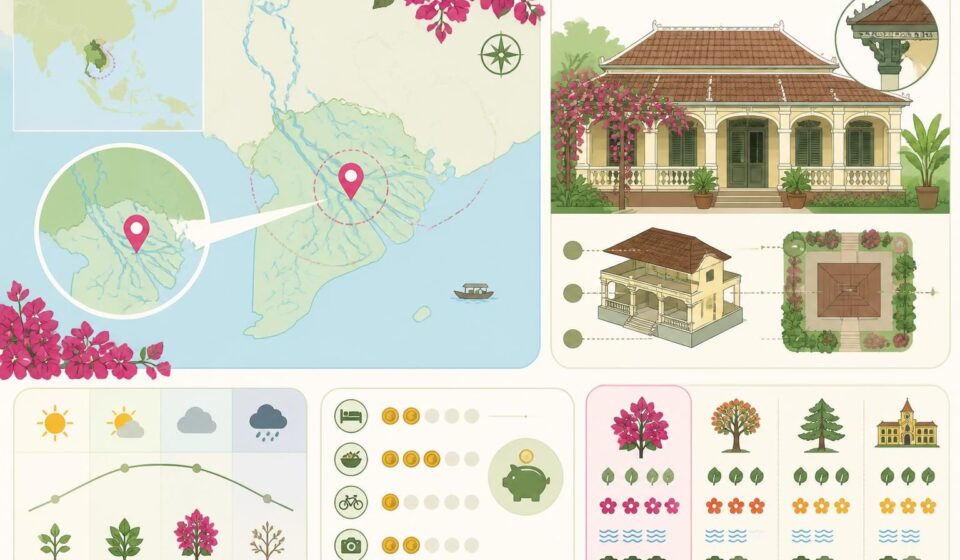 découvrez sa đéc, la charmante ville-jardin du đồng tháp, célèbre pour ses magnifiques bougainvillées et la maison emblématique qui a inspiré marguerite duras.