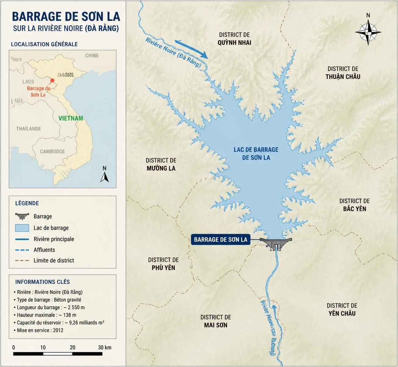 découvrez sơn la, la capitale méconnue des hautes terres du nord-ouest, avec son lac de barrage pittoresque, ses marchés traditionnels thái animés et son café de montagne authentique.