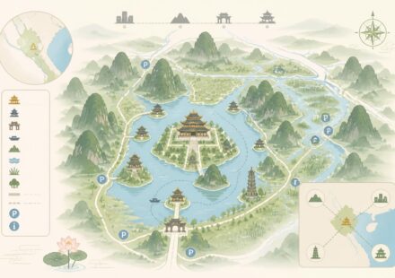 découvrez tam chúc à hà nam, le plus grand complexe de pagodes du monde, un lieu où paysages karstiques, lacs paisibles et sérénité se rencontrent pour une expérience unique et apaisante.