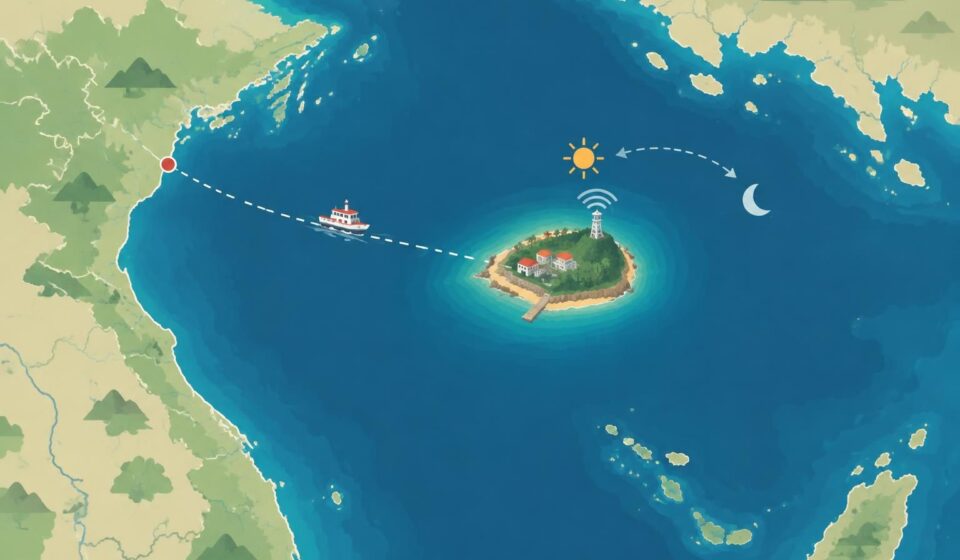 deux jours à bạch long vỹ, île militaire isolée au cœur du golfe du tonkin, à la découverte d’un bout du monde habité.