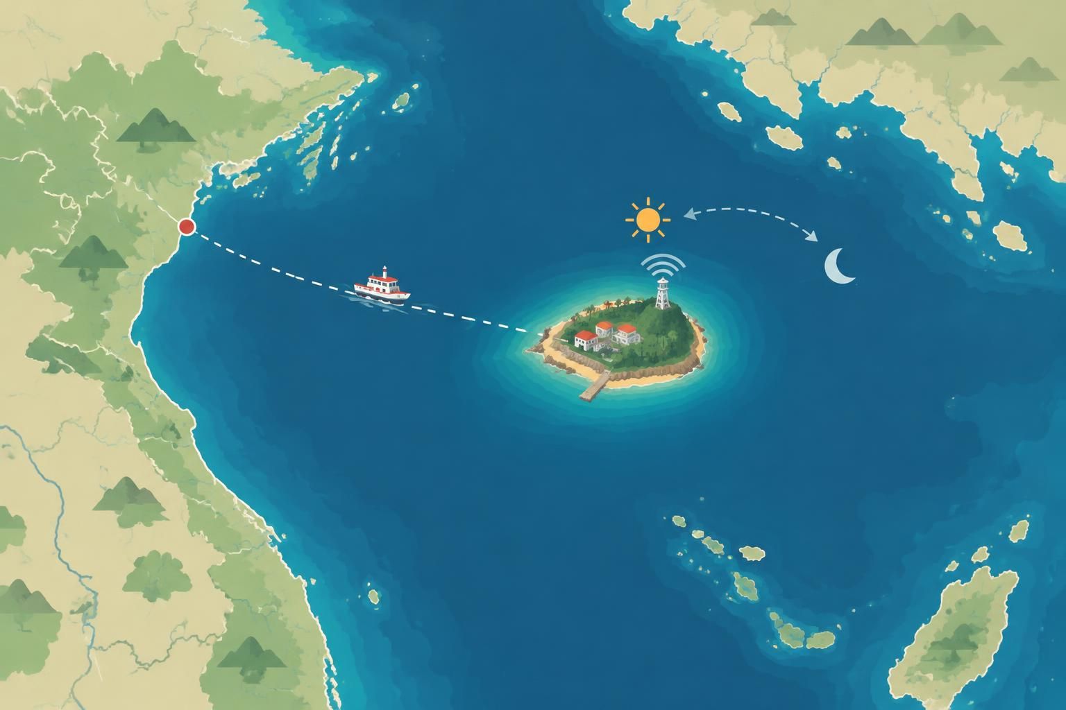 deux jours à bạch long vỹ, île militaire isolée au cœur du golfe du tonkin, à la découverte d’un bout du monde habité.