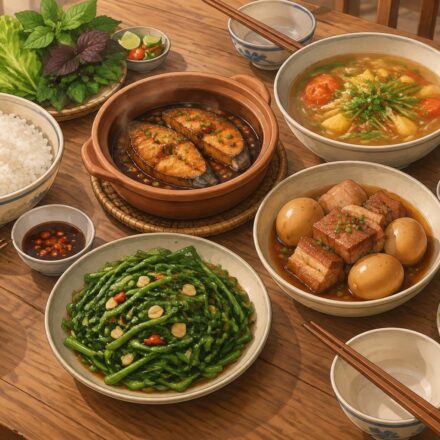 Bếp nhà : le repas de famille vietnamien — les plats que les restaurants de touristes ne servent jamais découvrez le bếp nhà, le repas familial vietnamien : des plats authentiques et généreux que les restaurants touristiques ne servent jamais.