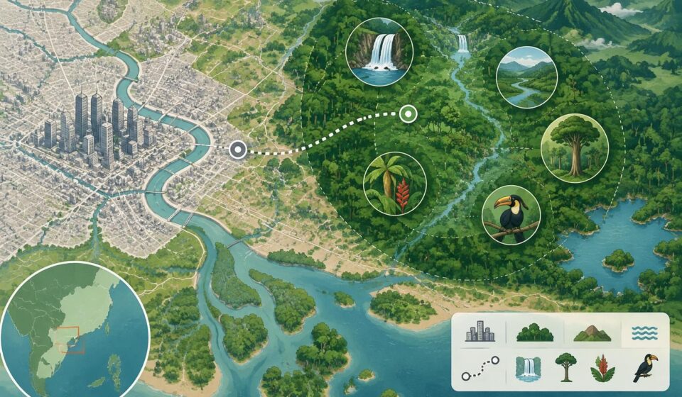 à seulement 40 km de saïgon, le đồng nai dévoile des chutes d’eau et des forêts primaires méconnues, parfaites pour une escapade au cœur de la nature.