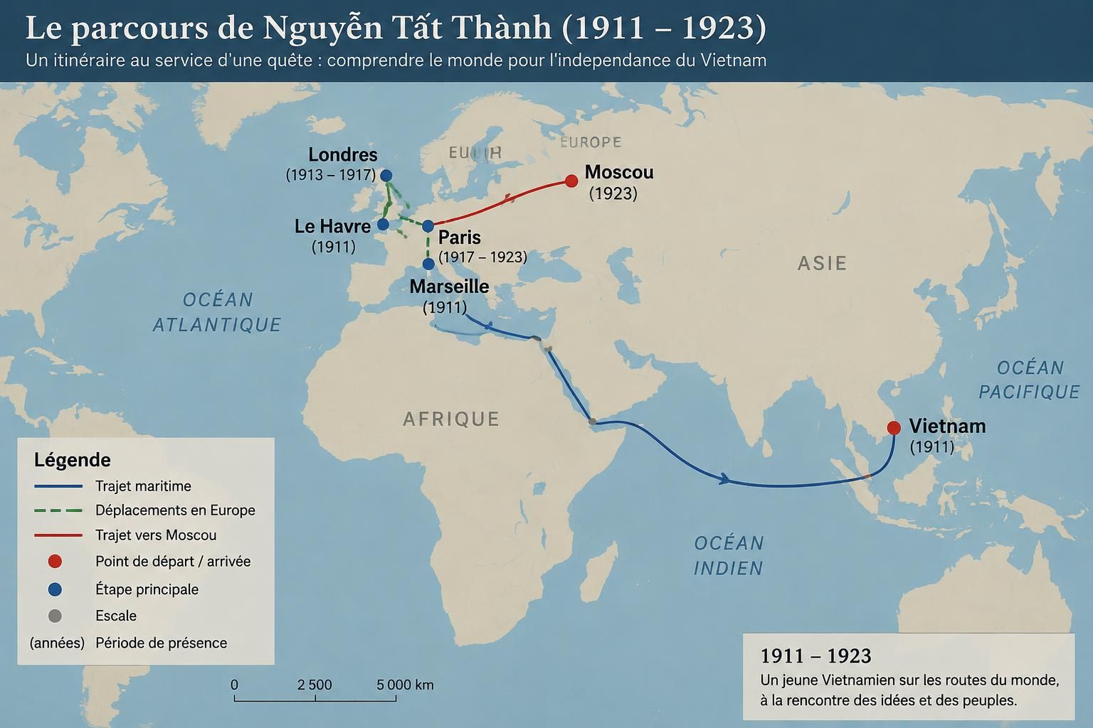 découvrez la biographie officielle de hô chi minh : son parcours, la construction de son mythe et les zones d’ombre qu’elle laisse de côté.