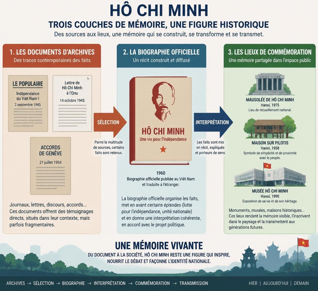 découvrez la biographie officielle de hô chi minh : entre récit héroïque, zones d’ombre et silences, explorez l’homme derrière le mythe.