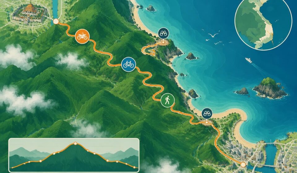 entre huế et đà nẵng, découvrez le col de mây (col des nuages) : un itinéraire spectaculaire à moto, à vélo ou à pied, à savourer à chaque virage.