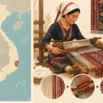 à mỹ nghiệp, les tisseuses cham de ninh thuận perpétuent des motifs millénaires et un savoir-faire unique sur leurs métiers à main.