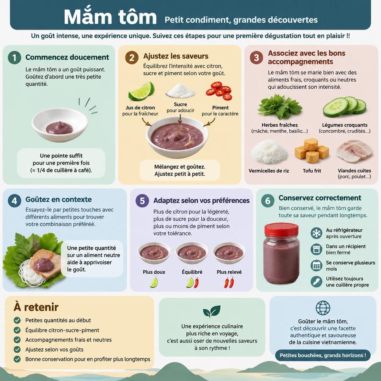 découvrez le mắm tôm, pâte de crevettes fermentée au parfum puissant, incontournable au vietnam : ses saveurs, ses usages et pourquoi elle intimide les voyageurs.
