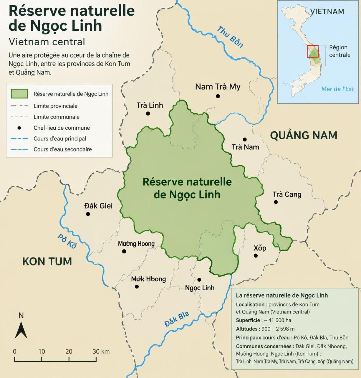 explorez le ngọc linh, à kon tum : une randonnée au toit du vietnam central, entre forêts luxuriantes et ginseng rare.