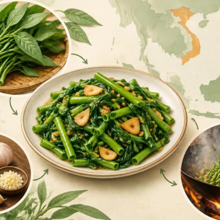 Rau muống sautée à l’ail : le légume omniprésent que tout voyageur finit par réclamer découvrez le rau muống sauté à l’ail, légume incontournable de la cuisine vietnamienne que les voyageurs finissent par réclamer à chaque repas.